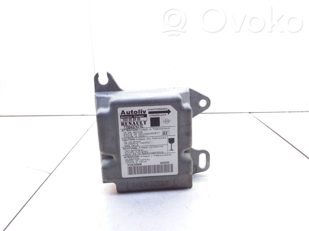 Renault Scenic I Airbag control unit/module 