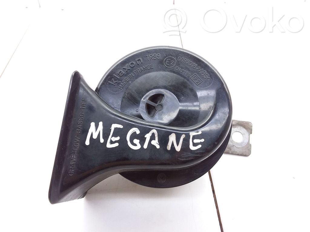 Renault Megane II Horn signal 
