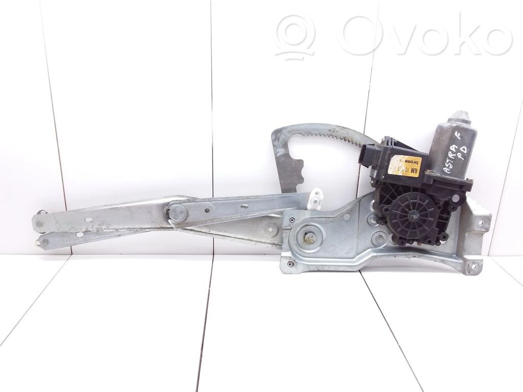 Opel Astra F Elektryczny podnośnik szyby drzwi przednich 