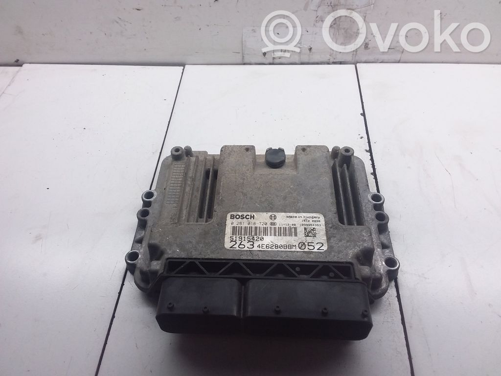Fiat Doblo Engine control unit/module 