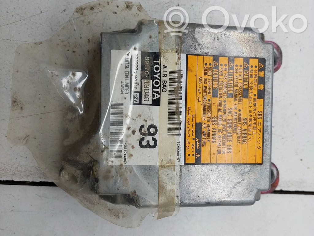Toyota Corolla Verso E121 Airbag control unit/module 