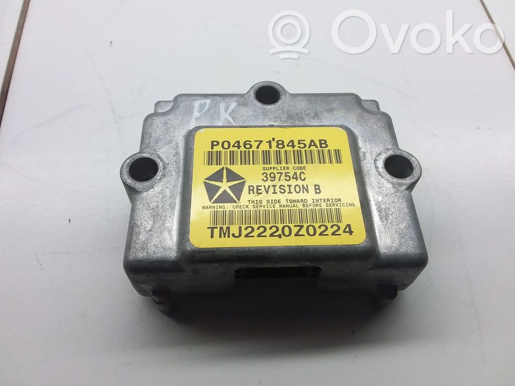 Chrysler PT Cruiser Airbag deployment crash/impact sensor 