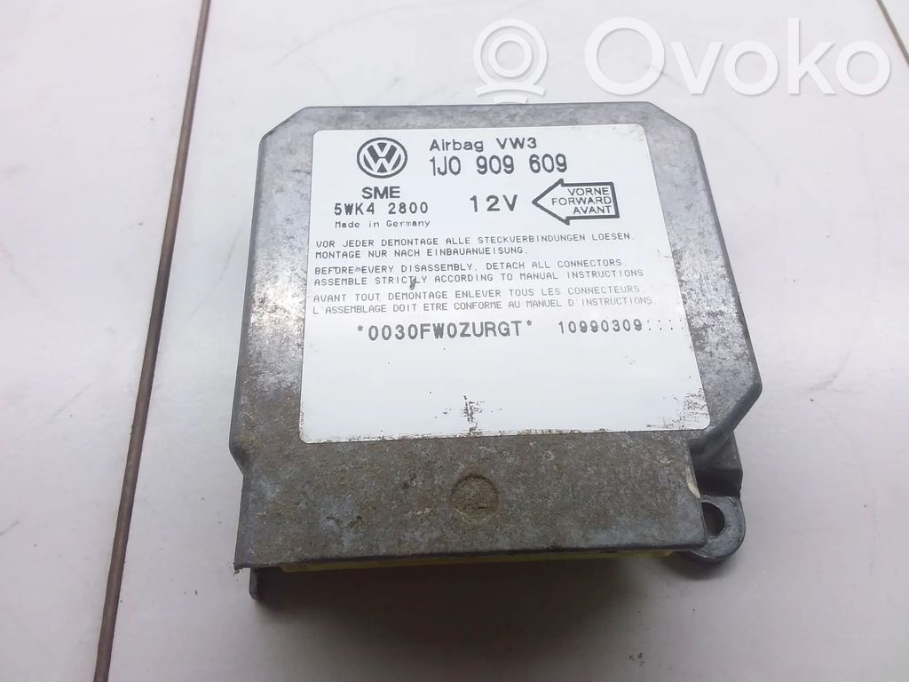 Volkswagen New Beetle Unidad de control/módulo del Airbag 