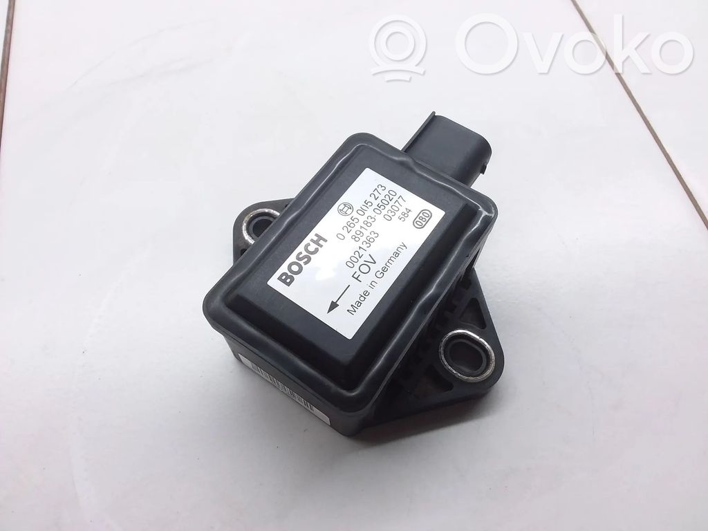 Toyota Avensis T250 ESP acceleration yaw rate sensor 