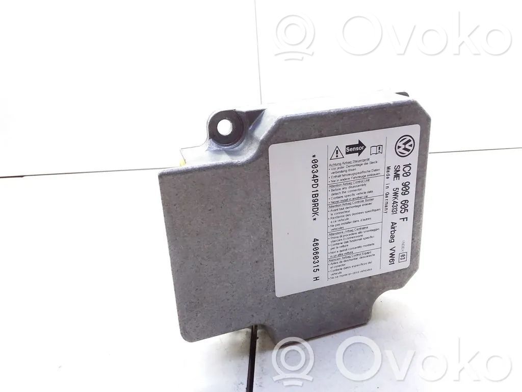 Airbag control unit/module   1C0909605F,5WK43131