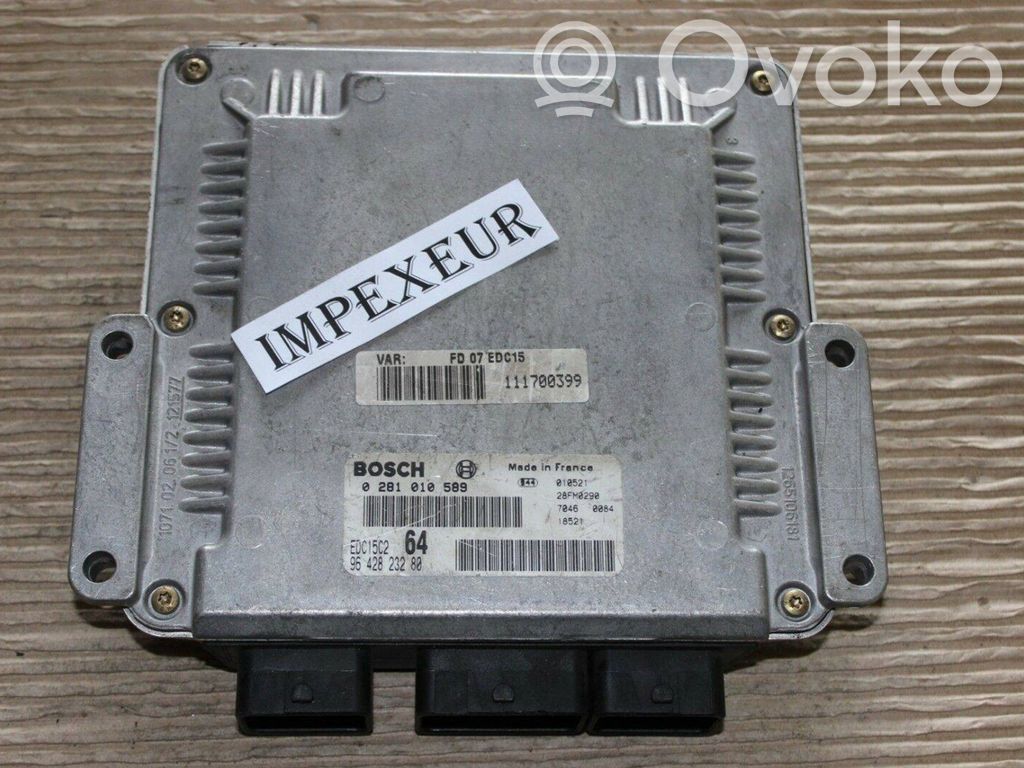Citroen C5 Engine control unit/module 