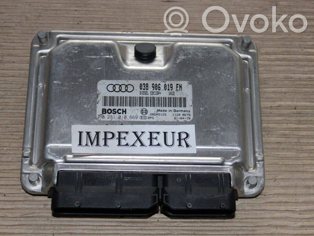 Audi A4 S4 B6 8E 8H Engine control unit/module 