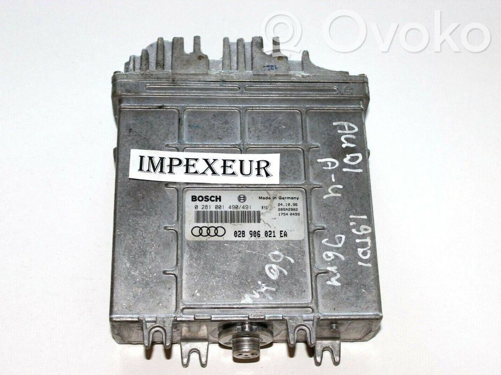 Audi A4 S4 B5 8D Engine control unit/module 
