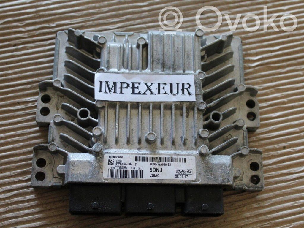 Ford Mondeo MK IV Engine control unit/module 