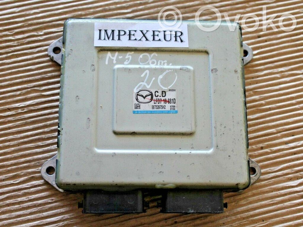 Mazda 5 Other control units/modules 