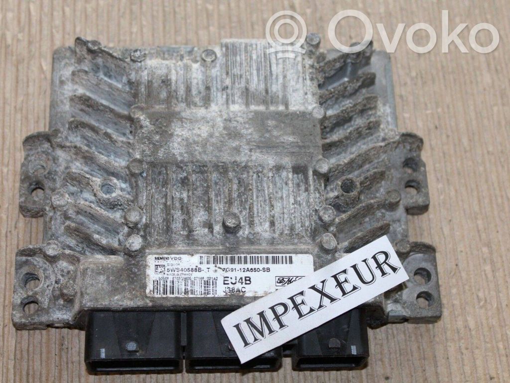 Engine control unit/module   7G9112A650SB,5WS40588BT