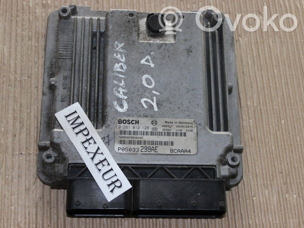 Dodge Caliber Engine control unit/module 