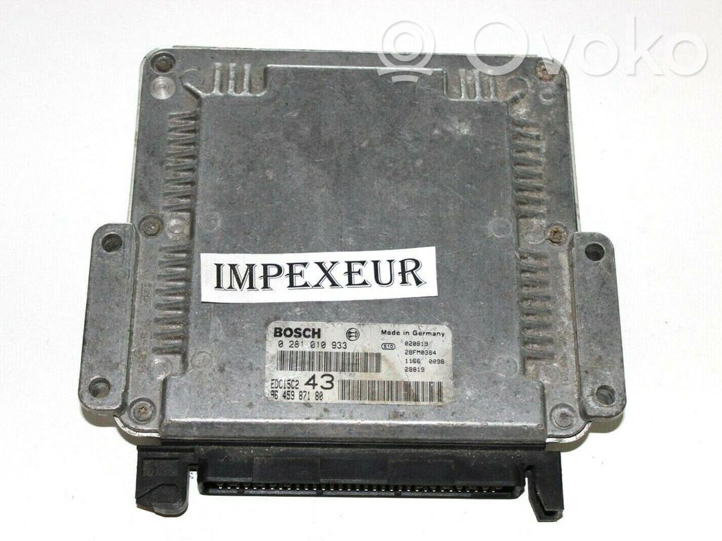 Peugeot 607 Engine control unit/module 