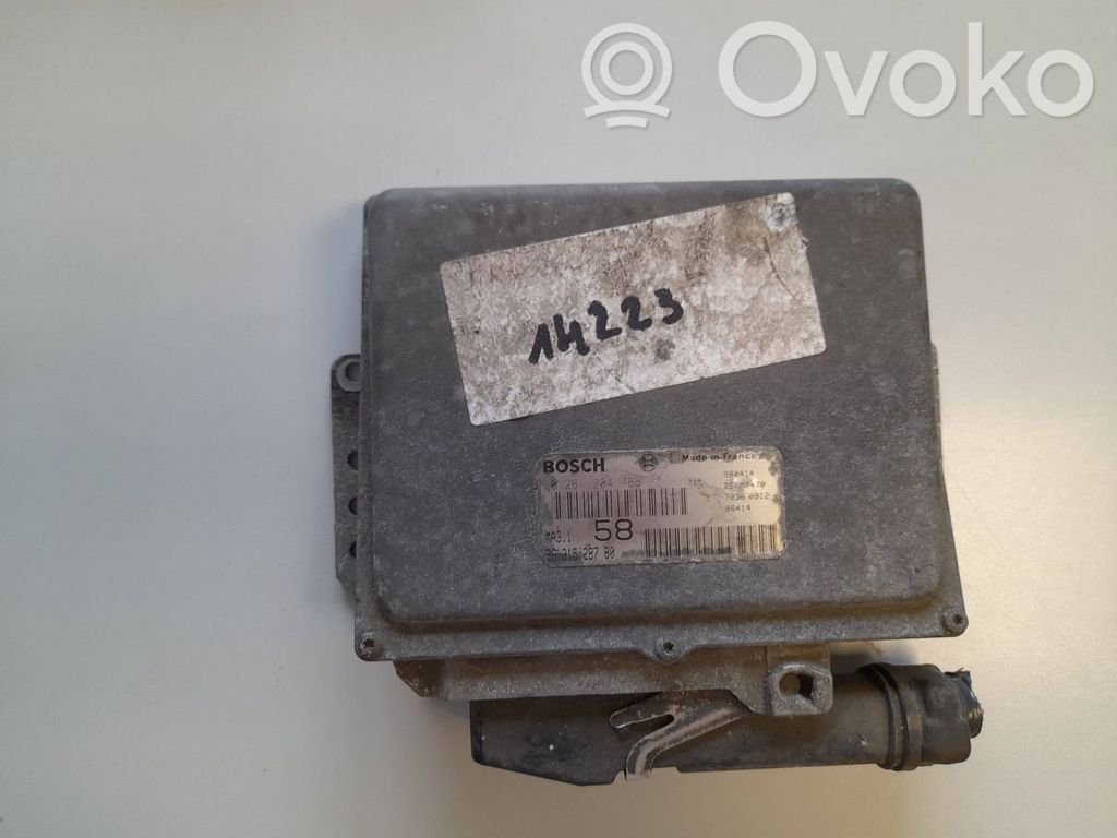 Citroen Saxo Engine control unit/module 