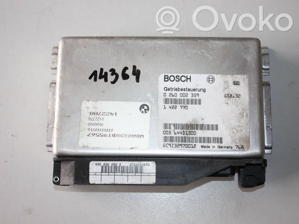 BMW 5 E39 Transmission gearbox valve body 