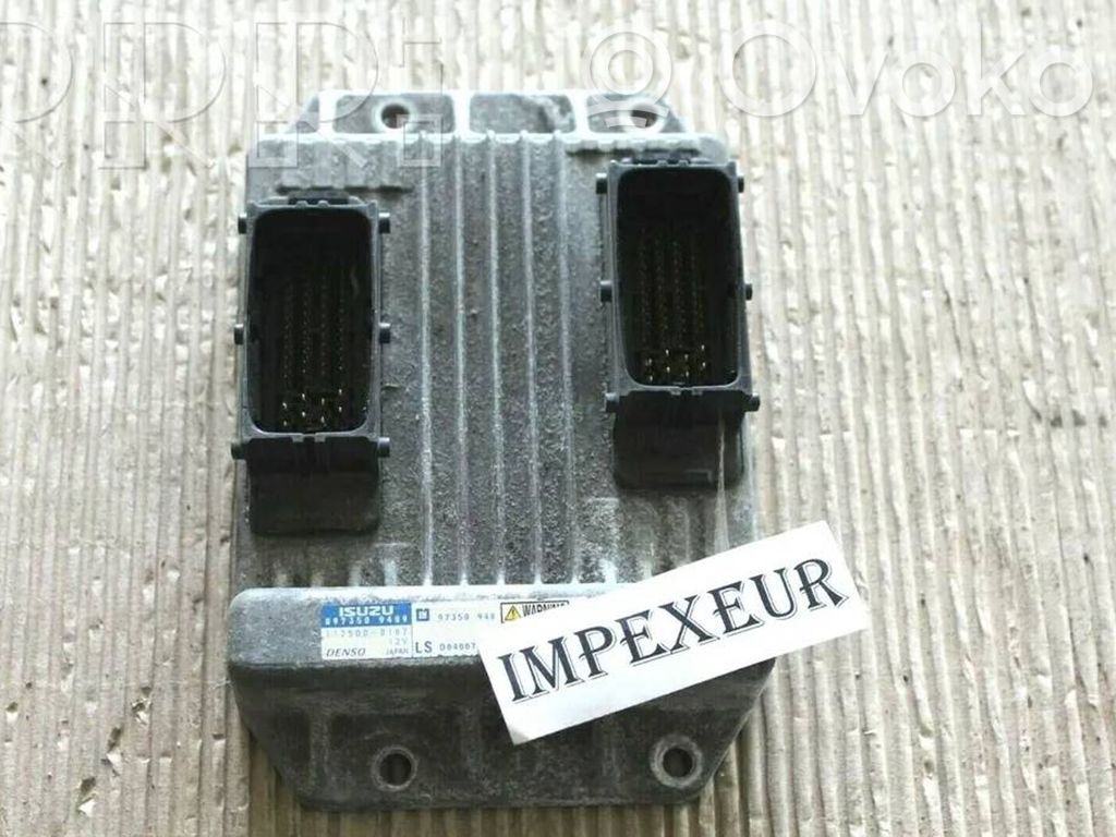 Opel Meriva A Engine control unit/module 