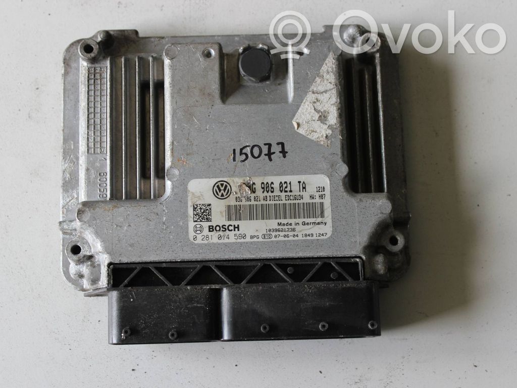 Volkswagen Eos Engine control unit/module 