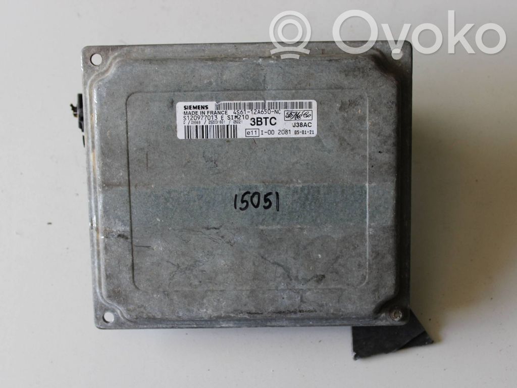 Ford Fiesta Engine ECU kit and lock set 