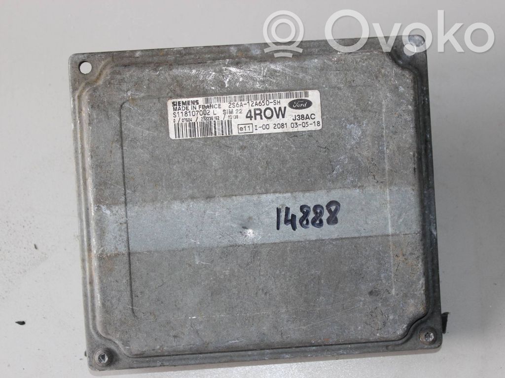 Ford Fiesta Engine control unit/module 