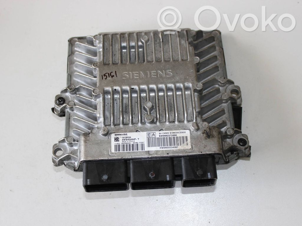Engine control unit/module   9662272880,5WS40264FT,9655534080