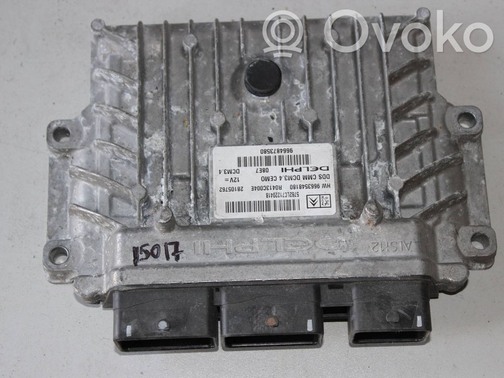 Peugeot 407 Engine control unit/module 