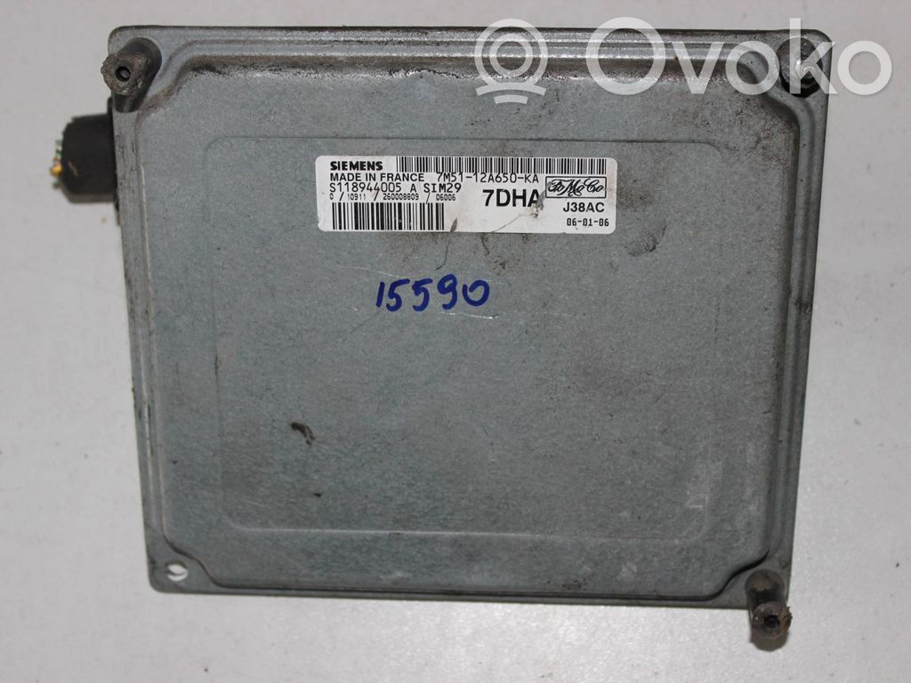 Ford Focus Engine control unit/module 