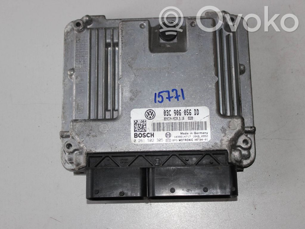 Engine control unit/module   03C906056DD,1039S14717,0261S02305