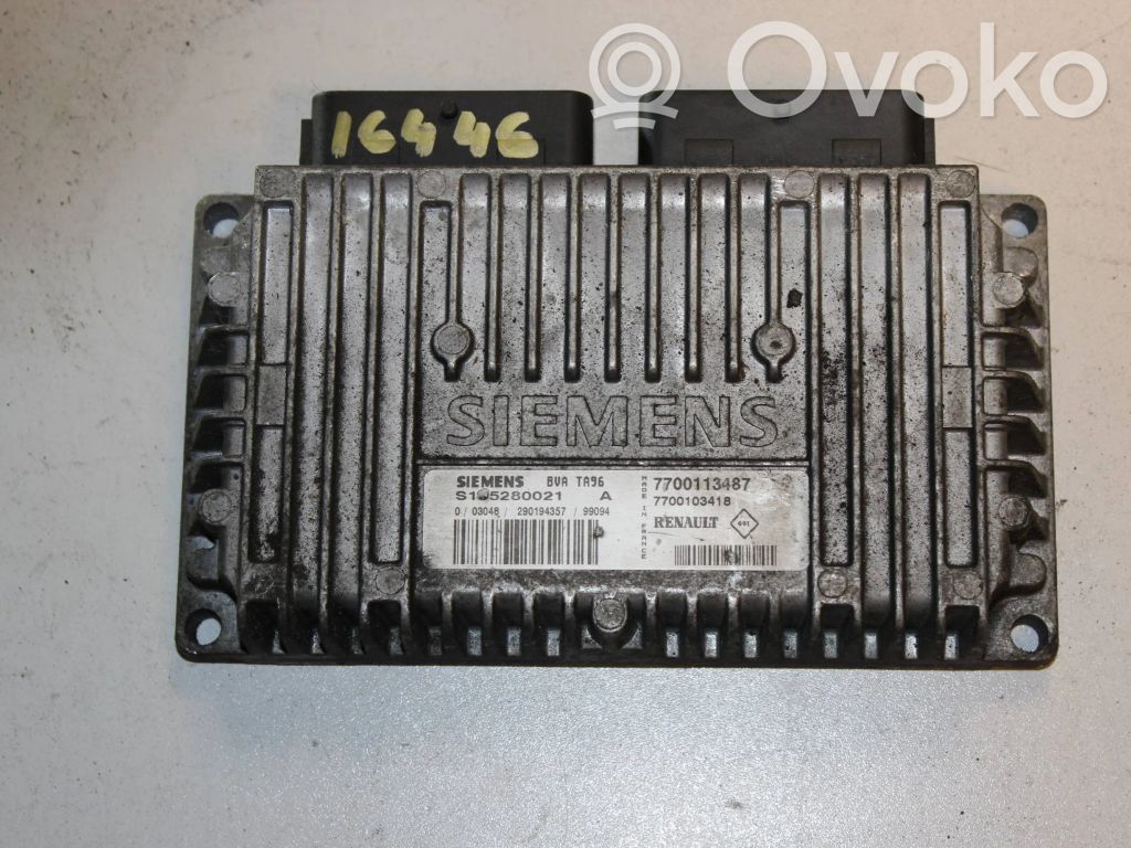 Renault Clio I Gearbox control unit/module 