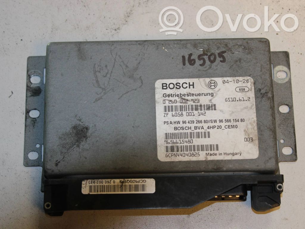 Peugeot 607 Gearbox control unit/module 
