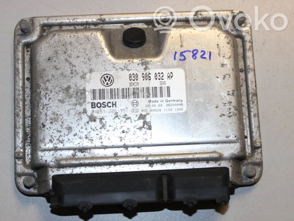 Volkswagen Polo III 6N 6N2 6NF Engine control unit/module 