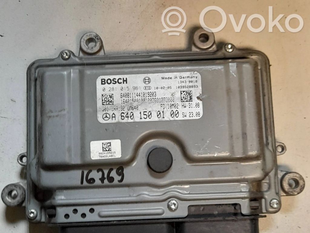 Mercedes-Benz A W169 Engine control unit/module 