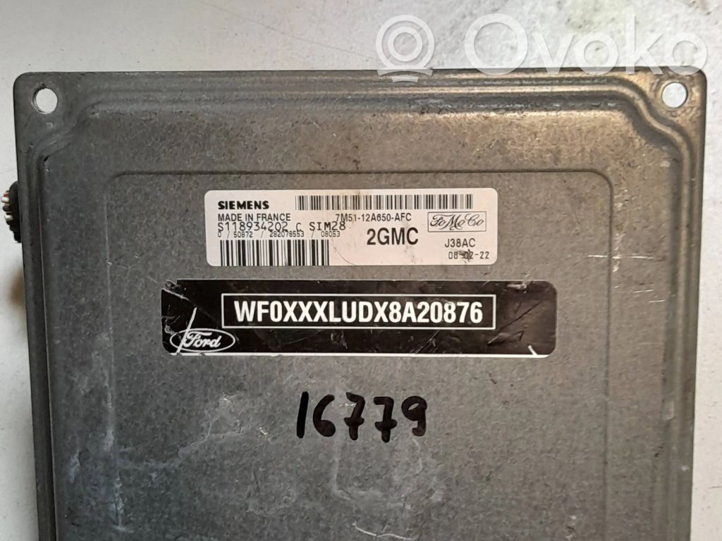 Ford Focus Engine control unit/module 