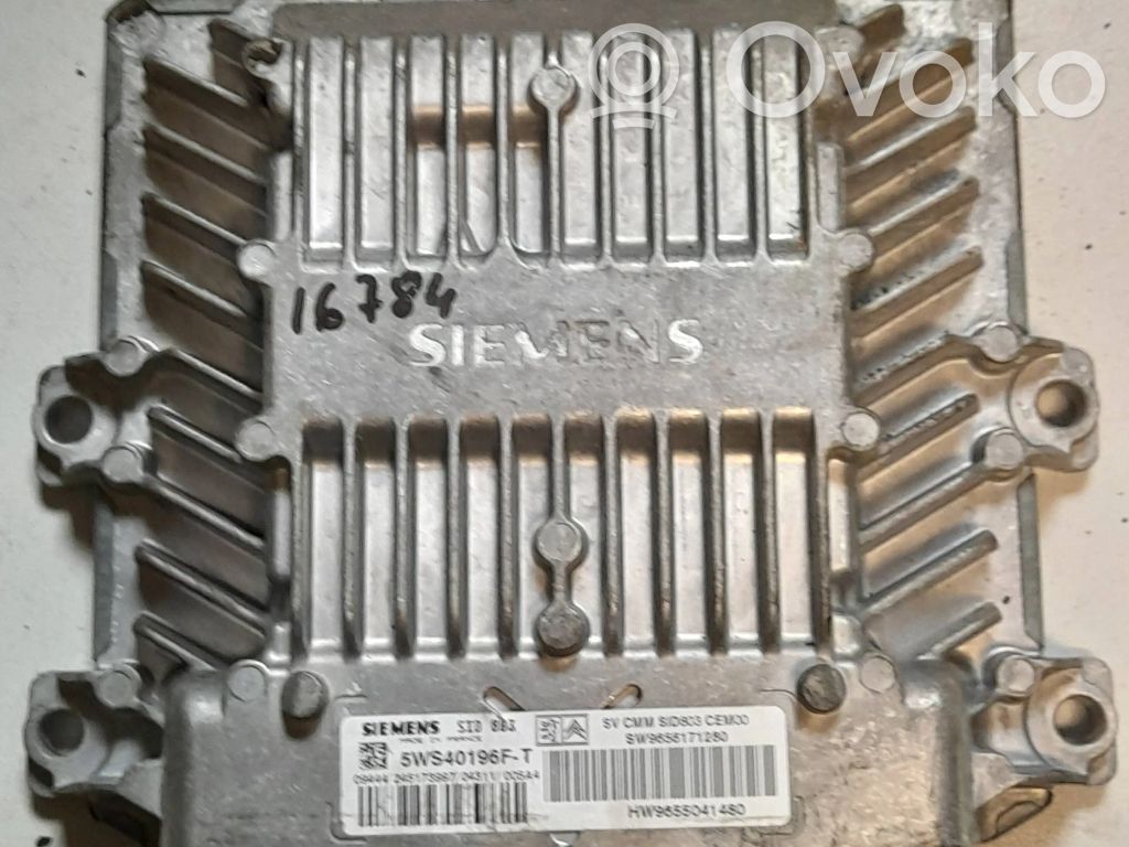 Peugeot 407 Engine control unit/module 