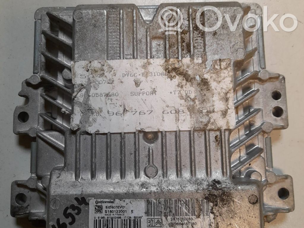Peugeot 508 Engine control unit/module 