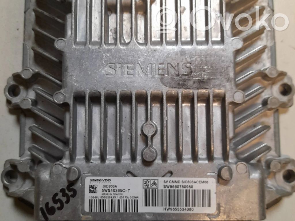 Citroen Xsara Picasso Engine control unit/module 
