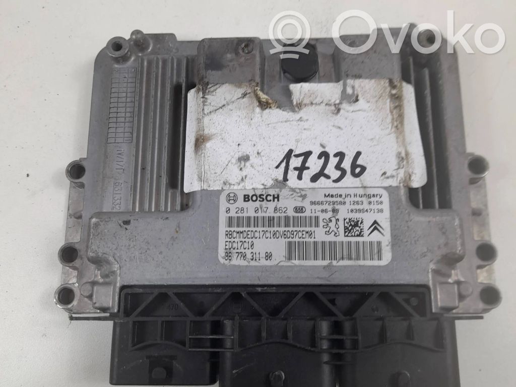 Citroen C4 II Engine control unit/module 