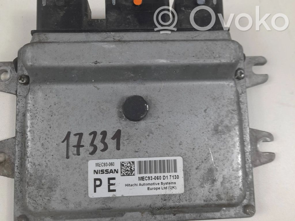 Nissan Qashqai Engine control unit/module 