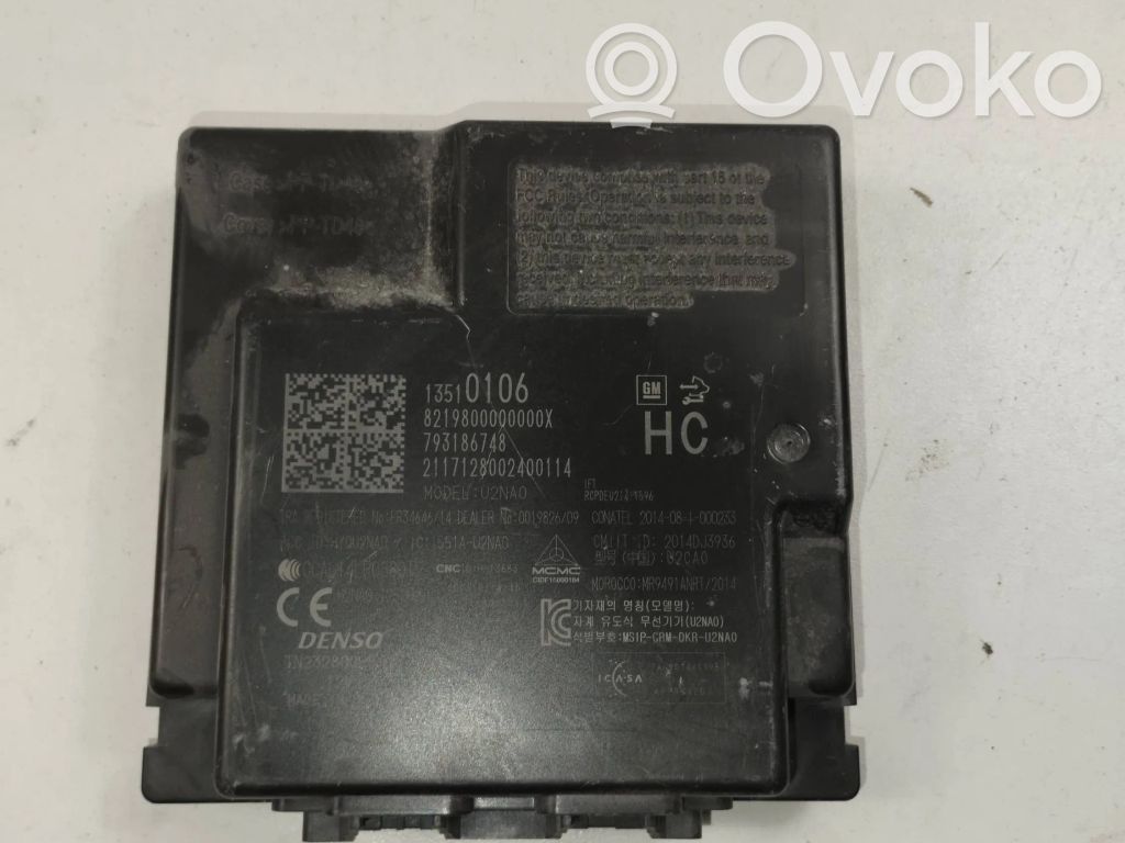 Opel Insignia B Other control units/modules 