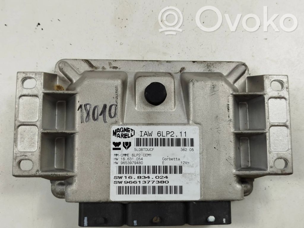 Peugeot 1007 Engine control unit/module 