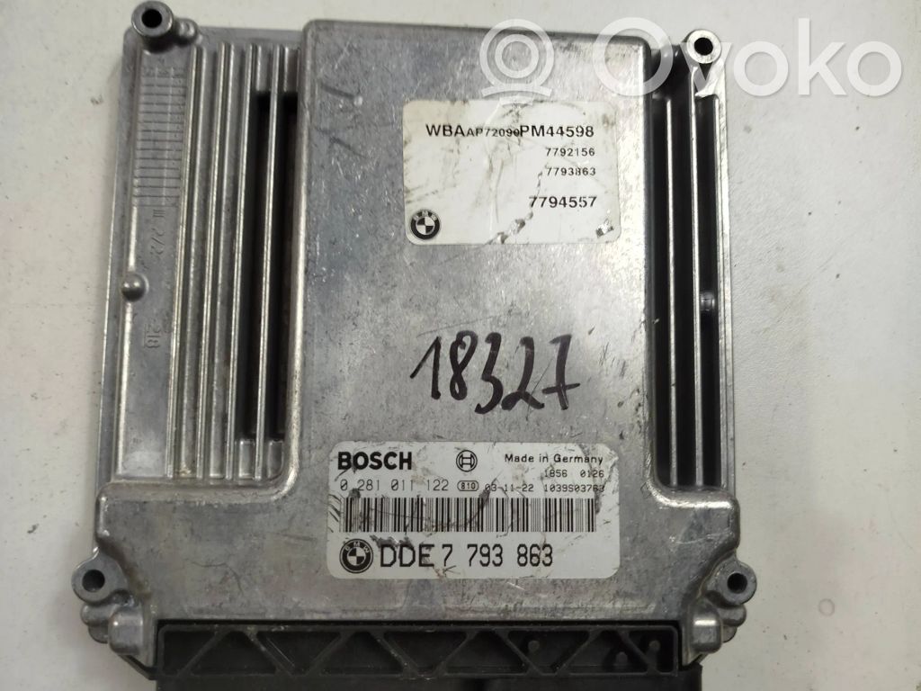 BMW 3 E46 Variklio valdymo blokas 