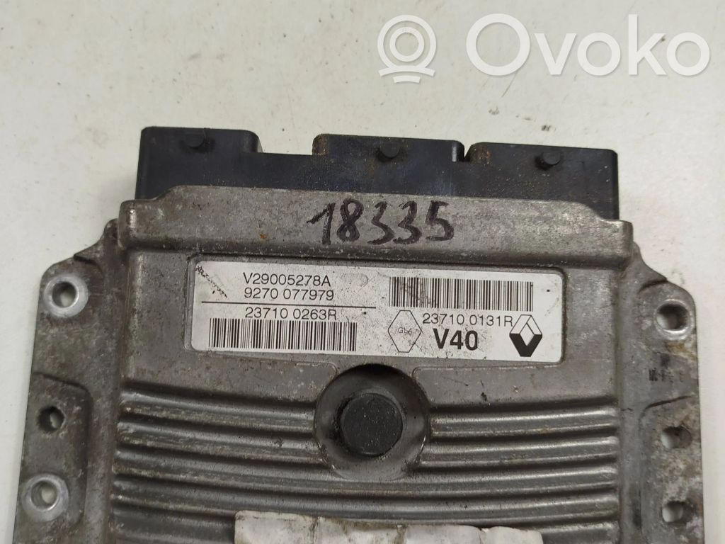 Renault Megane III Engine control unit/module 