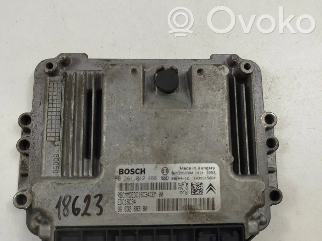 Citroen Xsara Picasso Engine control unit/module 