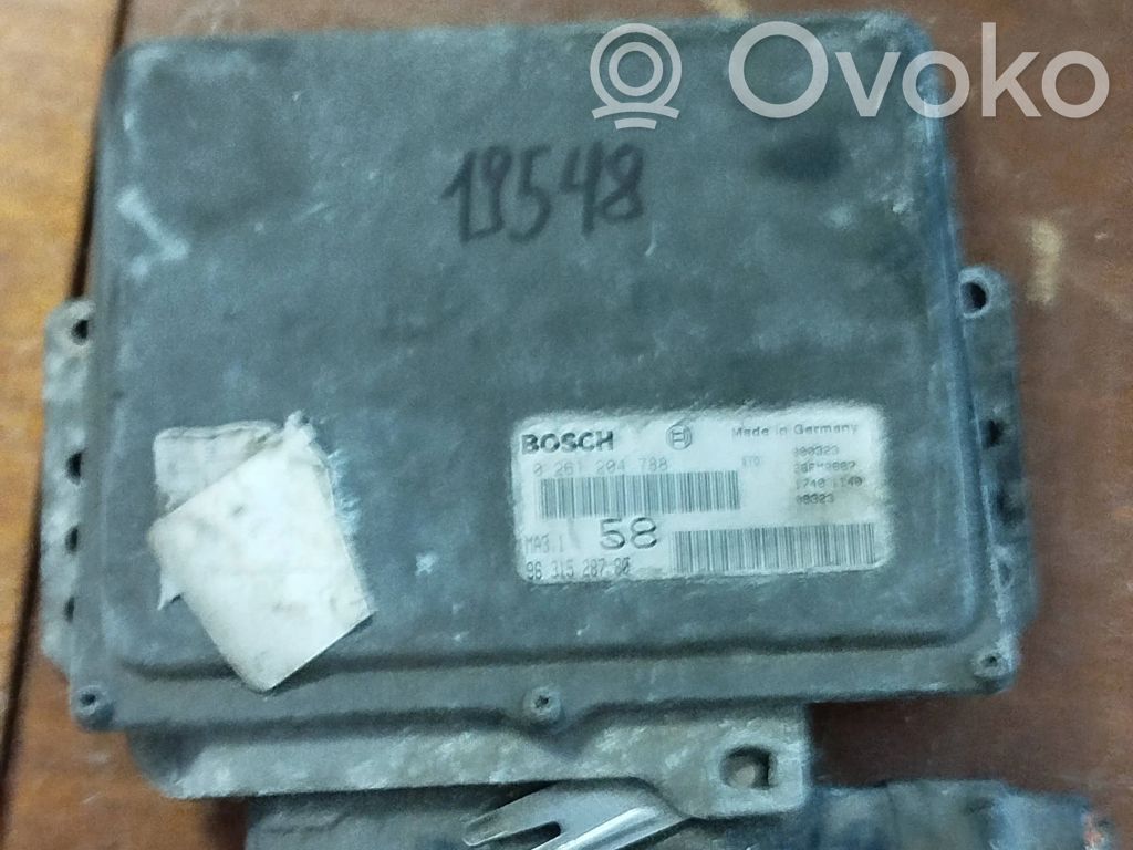 Peugeot 206 Engine control unit/module 