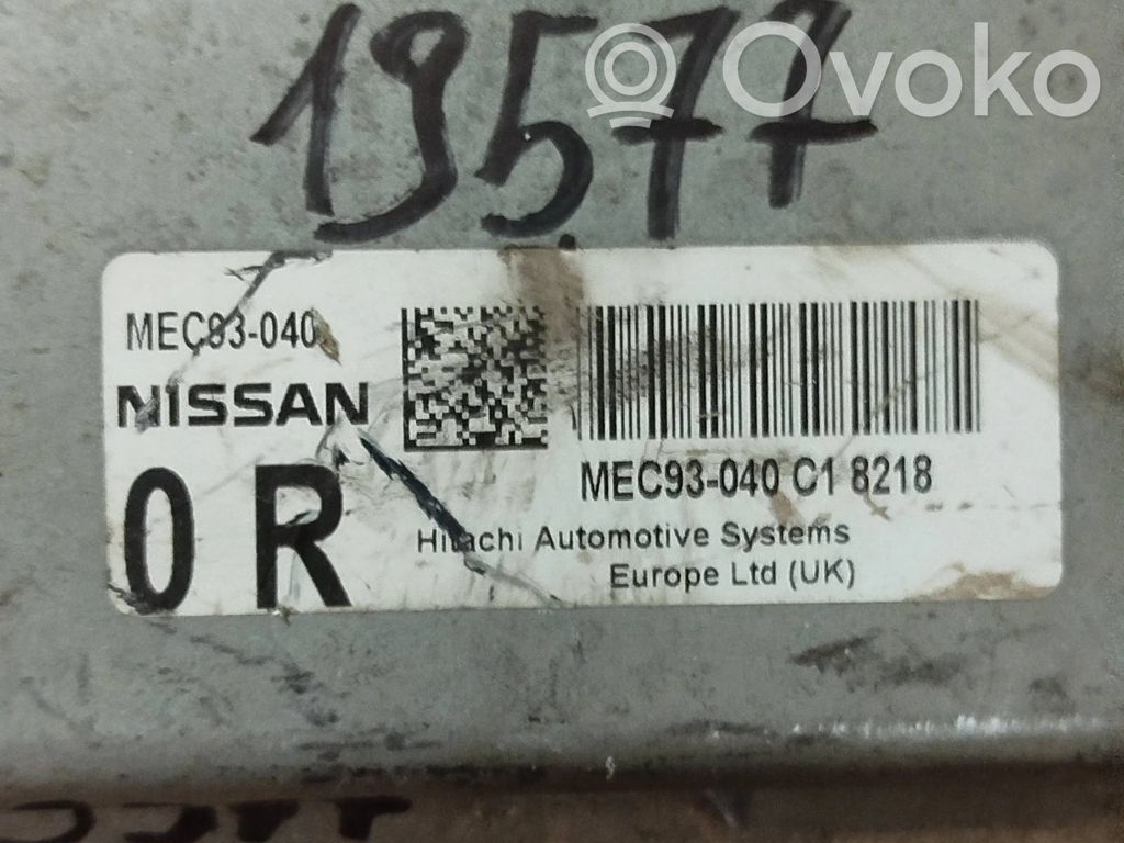 Nissan Micra Engine control unit/module 