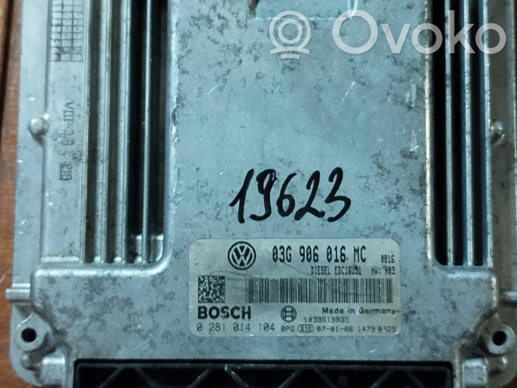 Peugeot 307 Engine control unit/module 
