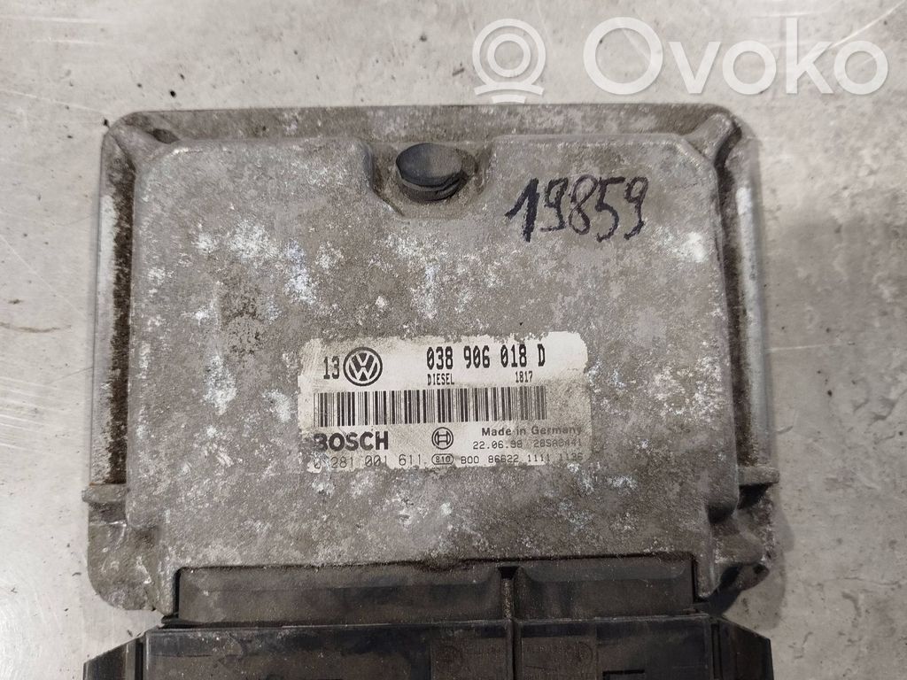 Volkswagen Golf V Engine control unit/module 