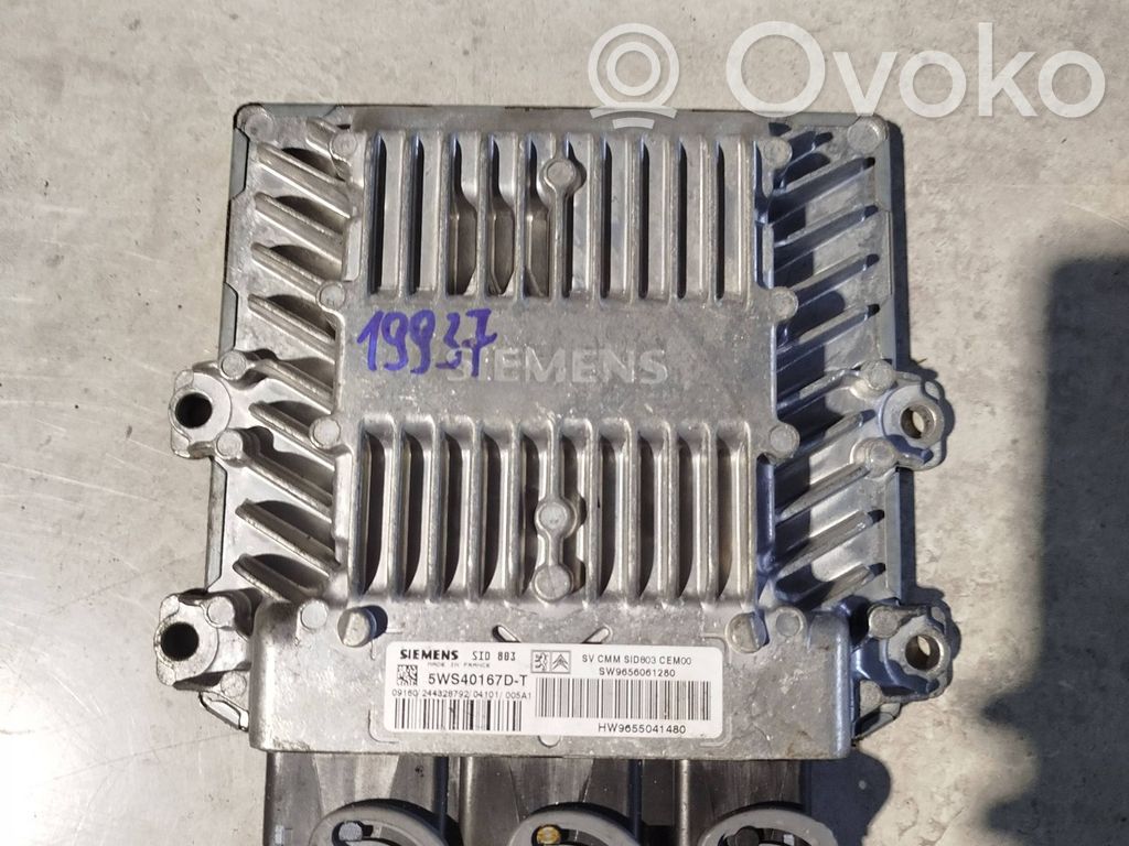 Peugeot 407 Engine control unit/module 
