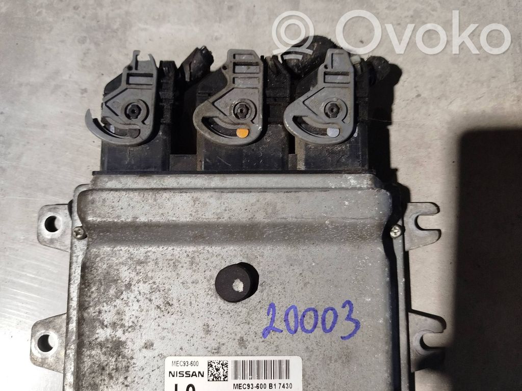 Nissan Qashqai Engine control unit/module 