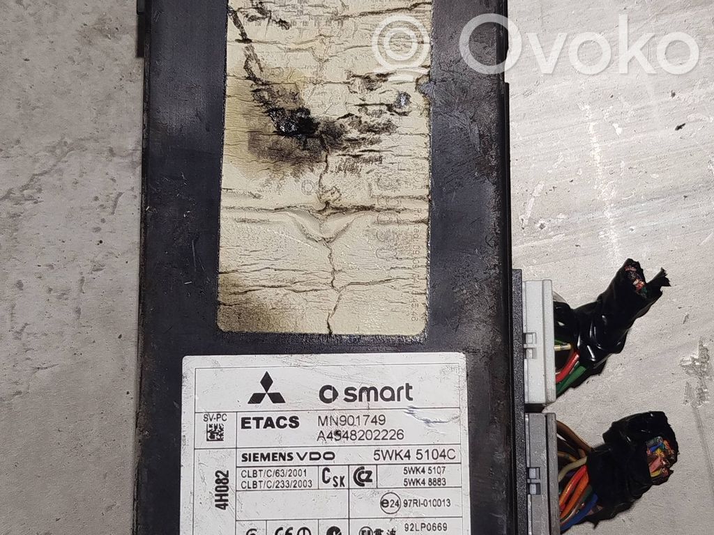 Mitsubishi Colt Other control units/modules 
