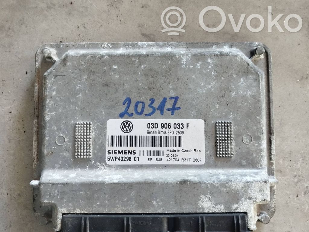 Engine control unit/module   03D906033F